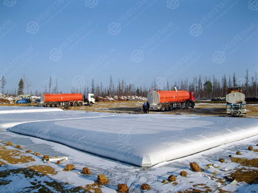 Резервуары для бензина на АЗС